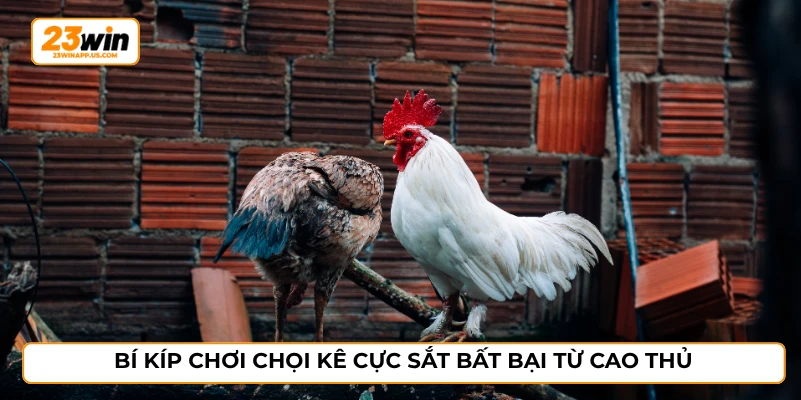 Bí kíp chơi chọi kê cựa sắt bất bại từ cao thủ