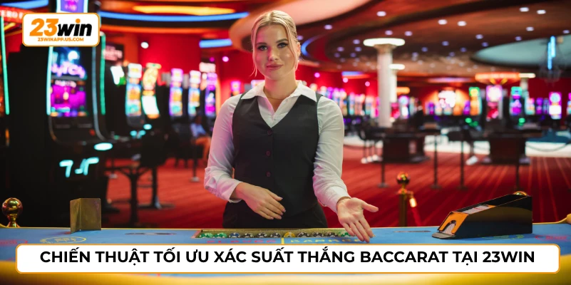 Chiến thuật tối ưu xác suất thắng baccarat tại 23WIN