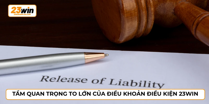 Tầm quan trọng to lớn của điều khoản điều kiện 23WIN
